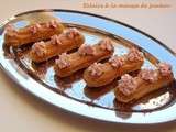 Eclairs à la crème de jambon