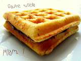 Gaufres au biscuit ou biscuit en forme de gaufre ? Peu importe, c'est trop bon