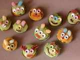 Minis cupcakes extra-terrestres