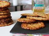 Biscuits aux flocons d’avoine et au sirop d’érable