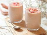 Crèmes aux biscuits roses de Reims et chocolat blanc