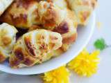 Croissants apéritifs roquefort jambon cru