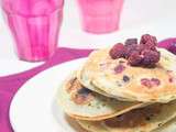 Pancakes aux fruits rouges