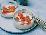 Pannacotta roquefort saumon fumé