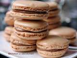 Macarons au praliné