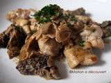 Ris de veau aux morilles