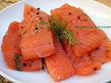 Saumon gravlax