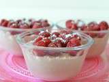 Mousse aux framboises