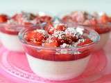 Panna Cotta aux fraises