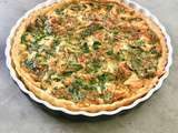 Quiche au saumon et épinards