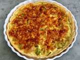 Quiche aux courgettes et crevettes