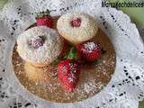 Muffins moelleux @ la Fraise ou @ la Cerise