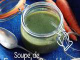 Soupe de fanes de carottes