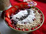 Smoothie Bowl protéiné aux fruits rouges