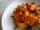 Butternut au curry