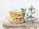 Harchas Salés aux Olives Thym & Fromage … comme des Pan Cakes