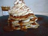 Pancakes façon bannofee