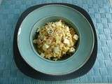 Risotto gorgonzola et noisettes