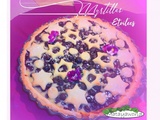 Tarte étoilé aux myrtilles et fond de crème amande