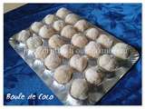 Boule de coco ( halawate richbond)