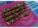 Brochette aux Majmal ( Barbecue Marocain)