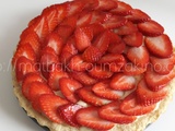 C'est le printemps : Tarte aux fraises facile