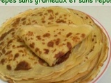 Crêpes en tout genre et beignets pour ramadan