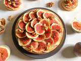 Tarte aux figues, noix & miel