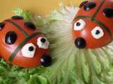 Drôle de recette pour enfants : les coccinelles