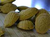 Madeleines au thé vert matcha