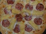 Pizza saucisson camembert