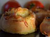 Pizzas rolls au munster et cumin