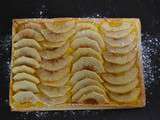 Tarte aux pommes à la crème pâtissière : escapade en cuisine avril 2016