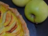 Tarte aux pommes au lait d'amande