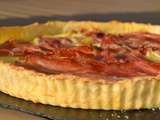 Tarte cancoillotte jambon de parme