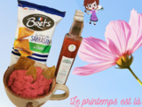 Dip's betterave rouge et vinaigre sureau/framboise