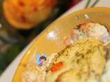 Quenelles saumon et crevettes