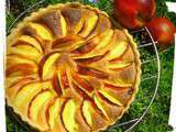 Tarte frangipane à la nectarine