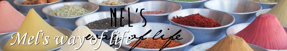 Recettes de Mel's way of life