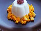 #Food. panna cotta coco mangue {Vegan - Sans lactose - Sans gluten - Sans oeuf}