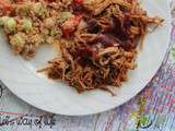 #Food. Pulled pork comme aux us (porc effiloché bbq)