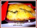 Gratin au morbier