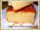 Quatre-quarts aux amandes