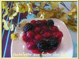 Tartelettes aux fruits des bois