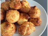 Gougères au comté