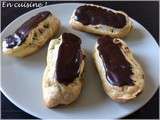 Mini éclairs au chocolat