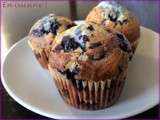 Muffins aux myrtilles