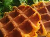 Gaufre de patate douce ( avec ou sans thermomix )