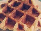 Gaufre liégoise ( avec ou sans thermomix )