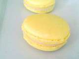 Macaron chocolat blanc coco